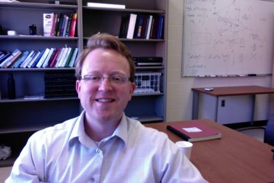 Professor Puckett in office