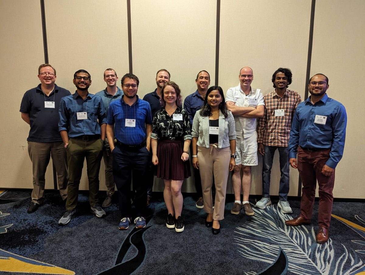 UConn physics SBS collaborators at Hawaii DNP Meeting, 2023 Professor Puckett